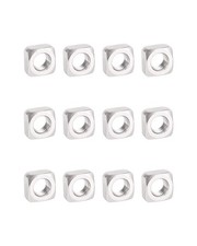 M61.0 Square Nuts IMScrews 304 Stainless Steel Square Nuts Durable Fastener...