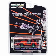 Greenlight 1/64 1983 Jeep CJ-7 Renegade The Terminator 44810-B Diecast Chase Car