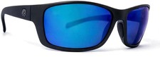 BREAKLINE OPTICS Cahaba Okulary przeciwsłoneczne, Matowe Czarne / Niebieskie: BL-CAH-MB-BLM-P.01