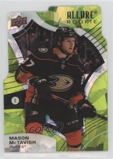 2021 Upper Deck Allure Rookies Green Rainbow Die-Cut 50/99 Mason McTavish 13bh