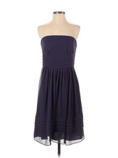 David's Bridal Women Purple Cocktail Dress 6