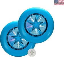 Aerodynamically Designed Ultrastar Ultimate Frisbee - 2 Pack for Ultimate Fun