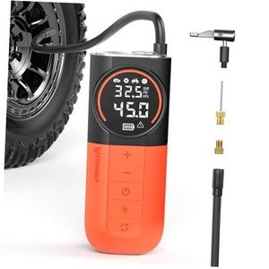 S1 Tire Inflator Portable Air Compressor - 160PSI Pump for Car Tires
