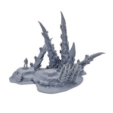 Large Alien Tower Cluster - 3D Printed Scenery Compatible With Tyranids WH 40k
