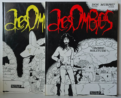 3 DON MURPHY VOL 1 + 2 OMBRE SOLITUDE CHEMINS DE LUMIERE SIGNED SKETCHED PAGESS