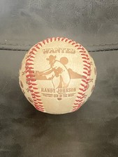 Arizona Diamondbacks Randy Johnson Wanted Baseball Limited Edition Team Shop