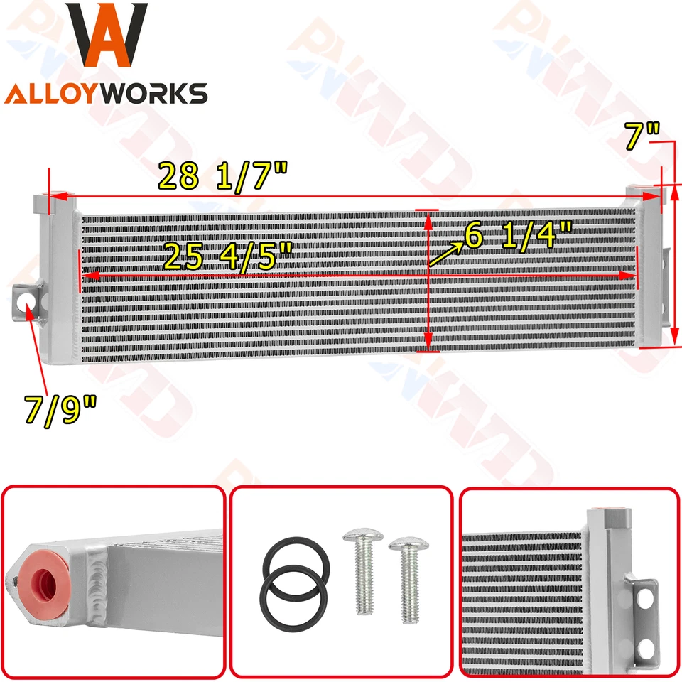 Aluminum Oil Cooler For BMW M3 M4 M2 S55 F80 F82 F83 F87 F8X F80 2015-2020 2000 - Bild 2 von 4