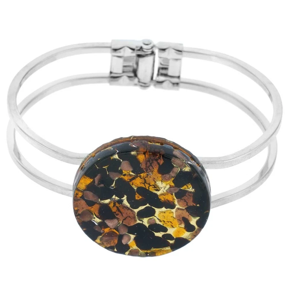 Pulseira de Metal GlassOfVenice Murano Glass Venezian Reflections - Ouro Topázio - Imagem 3 de 4