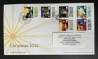 GB 2022 FDC CHRISTMAS Set With Tallents PMK With FREE UK P&P