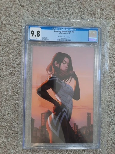 Amazing Spider-Man #55 CGC 9.8 NM EXCLUSIVE LIMITED Edition TALAVERA Marvel SILK