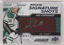 2019 Engrained Rookie Signature Shots Red Stick 52/99 Joel L'esperance Auto a2v