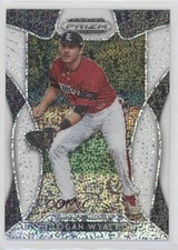 2019 Panini Prizm Draft Picks White Sparkle Prizm Logan Wyatt #36 uk2