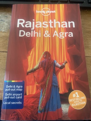 Good Condition Including Map Rajasthan Delhi & Agra Lonely Planet Travel Guide