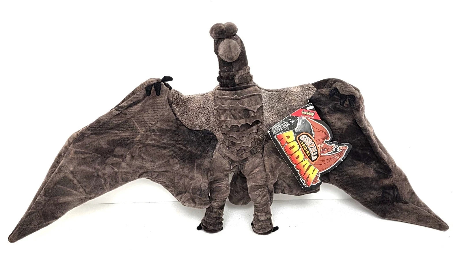 🔴🔥 TOY VAULT NWT GODZILLA ORIGINS RODAN 10" PLUSH 2003 TOHO SHOWA RARE W/TAG