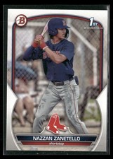 Nazzan Zanetello Rookie 2023 Bowman Draft Boston Red Sox #BD-3