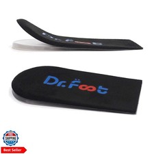 s Adjustable Orthopedic Heel Lift Inserts, Height Increase Insole for Leg Len...