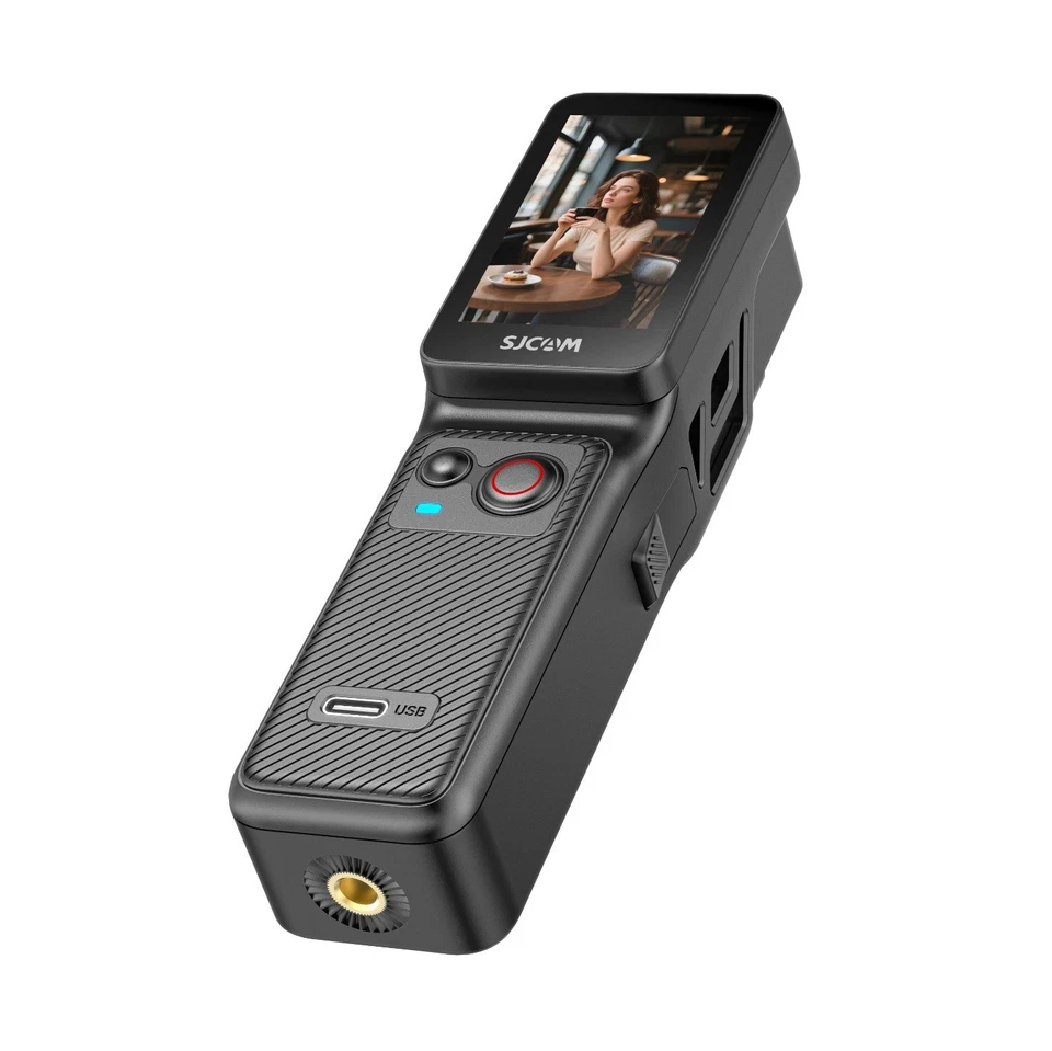 SJCAM C400 4K 30FPS Pocket Action Camera 30M Underwater Camera 154 Degree Wide - Image 4 of 4