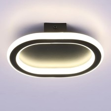 12V 8inch RV LED Ceiling Fixture, 12V RV Interior Light Fixture with On Off