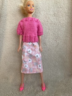 ROCK, TOP & SCHUHE - PASSEND FÜR PUPPE BARBIE GRÖSSE PORTOFREI #4193