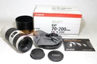 Canon EF 70-200 mm F/4 L IS USM Lens **Near Mint** Condition