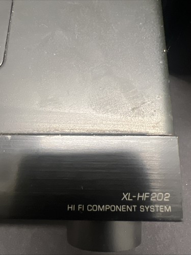 Sharp XL-HF201P Hi-Fi Stereo System Speakers & Remote CD Player Tested Working - Picture 4 of 12