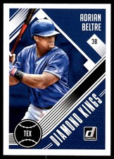Adrian Beltre 2018 Donruss #6 Texas Rangers MLB READ FREE SHIPPING AutographDen