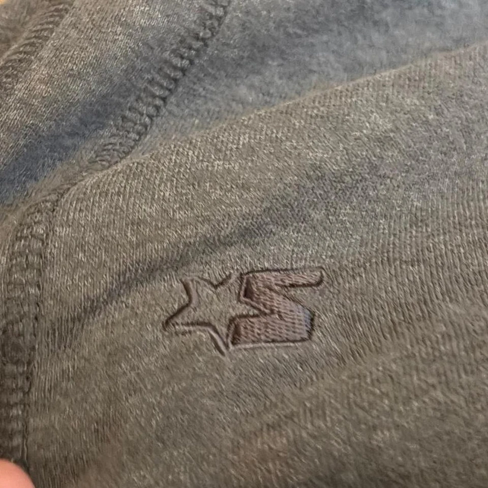 Calça de moletom masculina folgada perna larga tamanho G - Imagem 2 de 4