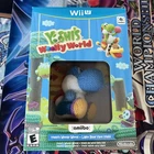 Yoshi's Woolly World + Light Blue Yarn Yoshi (Nintendo Wii U, 2016) Sealed