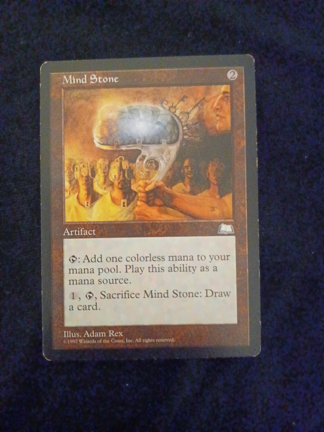 Mind Stone 1997 Common Vintage Weatherlight Magic The Gathering