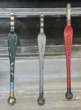 Lot of 3 Vintage Glass Cutters: 2 Red Devil s 1 Green Fletcher - Working