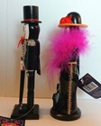 Halloween Day of Dead Día de Muertos Nutcracker Skeleton Skull Catrina Set 7 in — photo 2