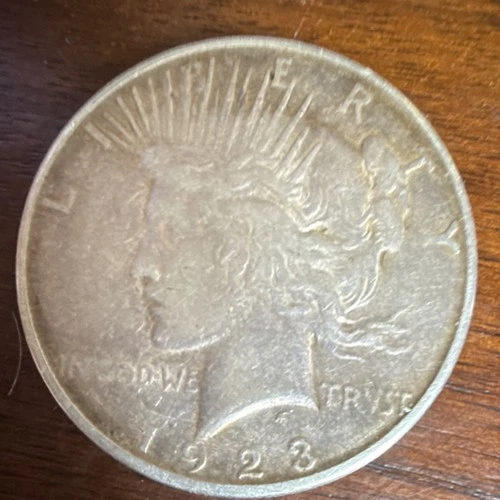 1923 Peace Dollar $1 Silver Coin Circulated 0.9 Fineness