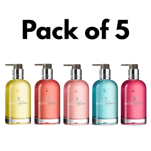 5x Molton Brown Fine Liquid Hand Wash 5 Scents Cleansing Moisturising Hand Soaps