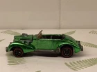 Vintage 1970 Original Hot Wheels Redline Classic Cord Spectraflame Green.