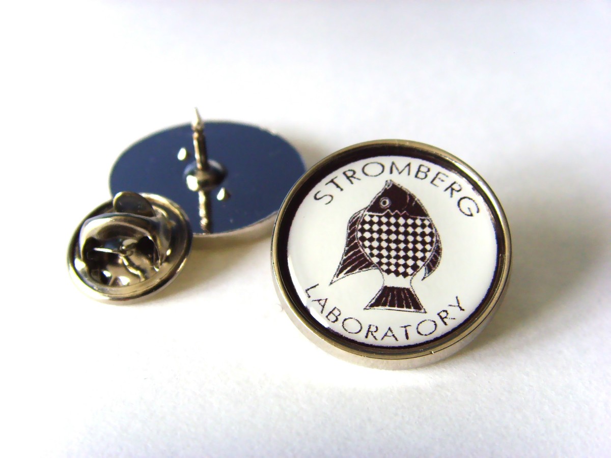 James Bond 007 Drax Corporation Badge Tie Slide Grip Pin