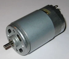 RS-550PF Motor - 12V DC - 13,500 RPM - High Power 550 Size DC Motor - High Speed