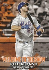 2022 TOPPS SERIES 1 PETE ALONSO 1B METS WELCOME TO THE SHOW SP