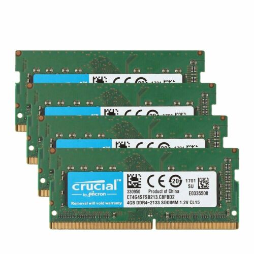 16GB 8GB 4GB DDR4 2133MHz PC4-17000S 1.2V SODIMM Laptop Memory SDRAM Crucial BT - Picture 5 of 14