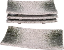 Japanese Sushi Plates,8.5Inch Ceramic Sushi Plate,Sashimi Plate for Restaurant a