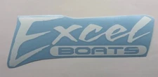 Excel Boats Logo Die Cut Vinyl Decal High Quality Outdoor Sticker Car 