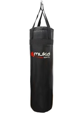 Muka Sports Heavy Duty Unfilled PU Leather Punching Bag MMA Fitness Training Bag