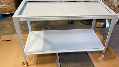 Brown Jordan Still Console Table Serving Cart 3899-2448-SO White Color