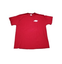 Vintage Arkansas Razorbacks T Shirt Delta Made In USA Size XL Double Sided