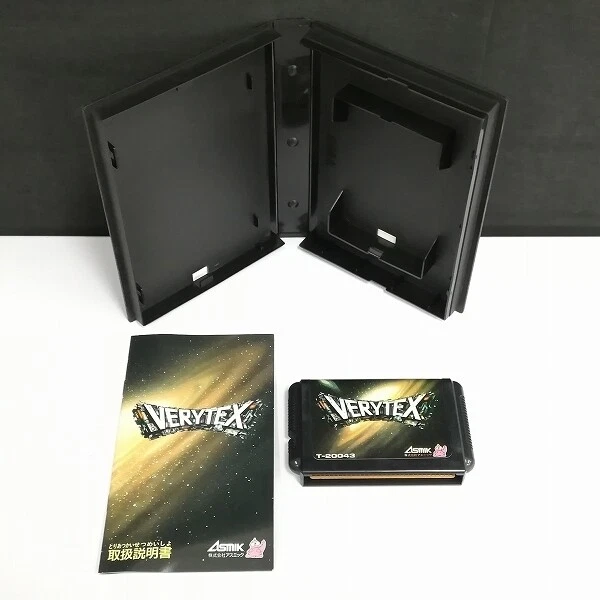 Verytex Sega Mega Drive MD Asmik Used Japan Boxed w/s Manual tested Working - Image 3 of 4