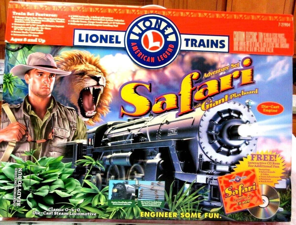LIONEL 7-21904 SAFARI ADVENTURE SET NEW
