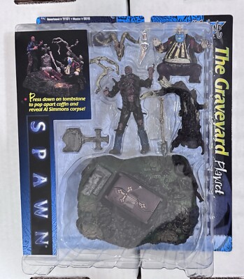 Spawn The Movie The Graveyard Playset 1997 Mcfarlane Toys New Sealed