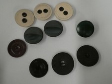 ESTATE BUTTONS LARGE ART DECO ANTIQUE VINTAGE SEWING BUTTONS