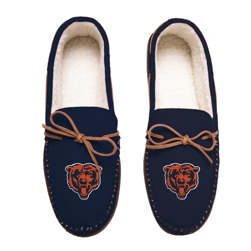 Forever Collectibles-NFL Team Color-Men's Moccasin Slippers-Pick Your Team-FREE - Picture 5 of 31