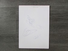 Blackburn Rovers Football Club 2003 - 2004 Hand Signed Autographed Team Sheet B