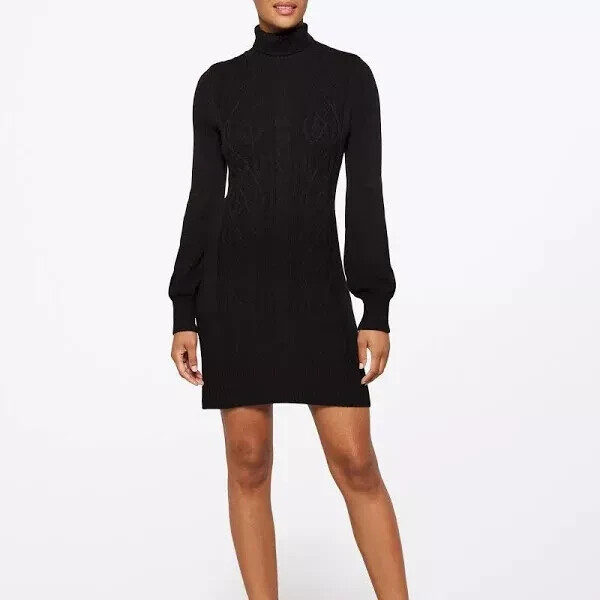 fortune + ivy knit dress Octavia Turtleneck Sweater Small Black NWT Stitchfix LowStock:42501997592627